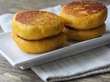 Korean Sweet Filled Pumpkin Pancakes ( Hobak Hotteok )