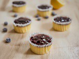 Mini Blueberry Cheesecakes