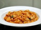 Pasta With Tomato Cream Sauce