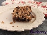 Blueberry Oat Bars