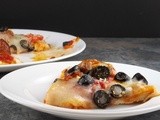 Gluten Free Pizza: Tomato and Pepper Improv