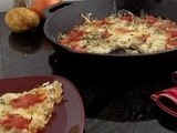 Ham and Swiss Potato Pizza: Improv Challenge