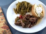 Italian Crock Pot Roast Beef