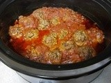 Italian Meatballs in the Crock Pot