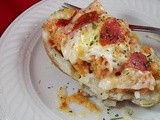 Pizza Stuffed Potato