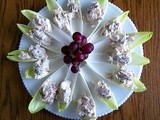 Saucy Mama Honey Mustard Chicken Salad in Endive Cups (glutenfree)