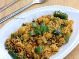 Aloo Capsicum Rice