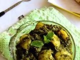 Aloo Palak Gravy