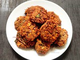 Banana Flower Vada | Banana Flower Fritters