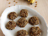 Banana Oats Cookies | No Sugar Cookies