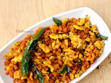 Carrot Egg Poriyal