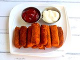 Crispy Paneer Fingers | Paneer Snacks