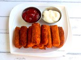 Crispy Paneer Fingers | Paneer Snacks