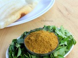 Curry Leaves Idli Podi