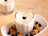 Fruit and Nut Milkshake | Easy Milkshake Recipes