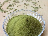 Homemade Fennel Powder