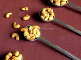 Homemade Roasted Cashews