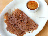 Instant Ragi Dosai