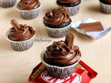 KitKat Cupcakes