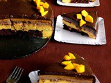 Mango and Chocolate Entremet