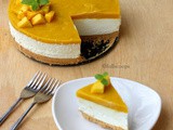 Mango White Chocolate Mousse Cake