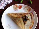 Mushroom Masala Dosa | Mushroom Dosa