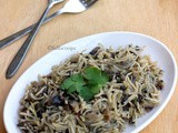 Mushroom Methi Pulao