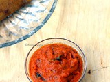 Red Chutney for Idli and Dosa