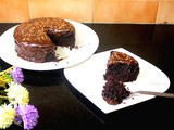 Suji Chocolate Cake | Semolina Chocolate Cake | Eggless Suji Chocolate Cake | Chocolate Semolina Cake