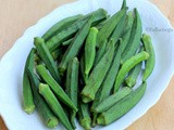 Tips to cook non sticky Okra