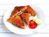 Vegetable Cheese Sandwich | Kids Sandwich Recipe | Easy Cheese Sandwich