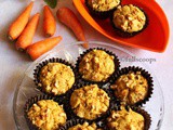 Whole Wheat Carrot Muffins | Healthy Muffins