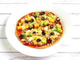 Whole Wheat No Yeast Tawa Pizza | Wheat Pizza