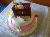 Christening cake