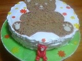 Teddy bear cake