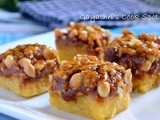 Caramel Peanut Squares