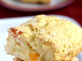 Cheese and Apricot Biscuits/ Scones