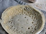 Cholam / Jowar Aappam