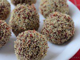 Coconut Beetroot Ladoo