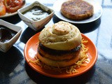 Desi Burger Chat Recipe – Indian Chat Recipes