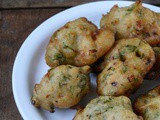 Dosai Maavu Bonda (with Cholam / Sorghum)