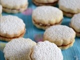 Eggless Alfajores / Dulce De Leche Cookies – Bolivia