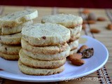 Eggless Almonds Nutmeg Sables