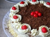 Eggless Black Forest Cake