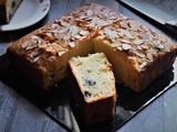 Eggless Blueberry Butter Cake Recipe