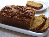 Eggless Butterless Pumpkin Bread