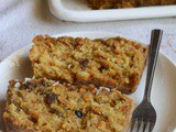 Eggless Carrot Coconut Quick Bread – #BreadBakers