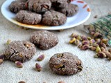 Eggless Chai Pistachio Chocolate Snickerdoodles