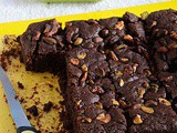 Eggless Chocolate Fudge Brownies