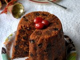 Eggless Christmas Pudding